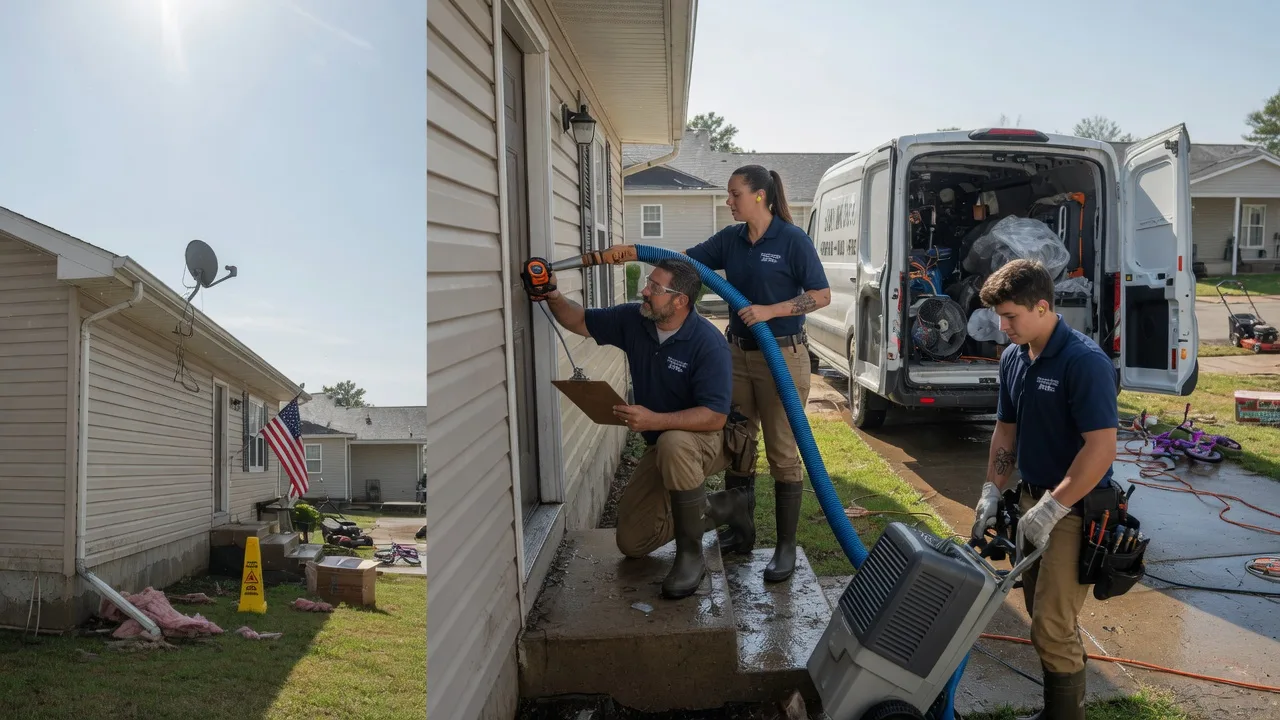 Ceiling Water Damage Restoration in Ellington, CT near me